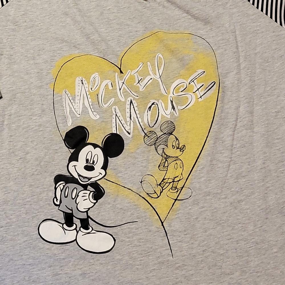 Disney Mickey Mouse Sleep Shirt 2XL Short Sleeve - Picture 2 of 5